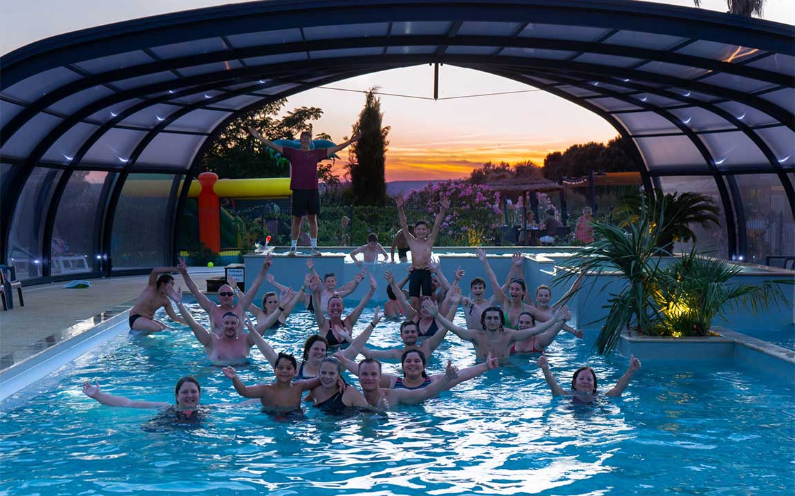 camping avec soirées familiales vaucluse